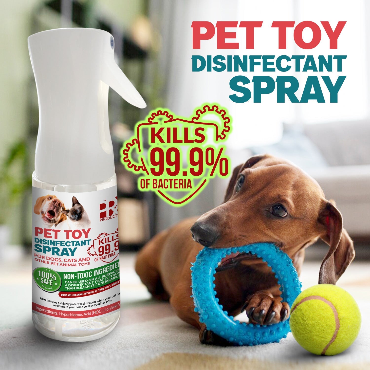 Dog Cat Home Pet Disinfectant Spray Non Toxic My Store